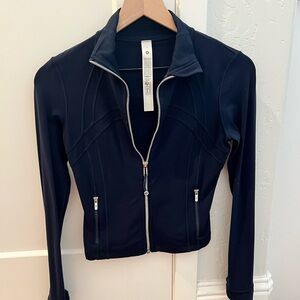 Lululemon Athletica Dark Blue Bomber Jacket